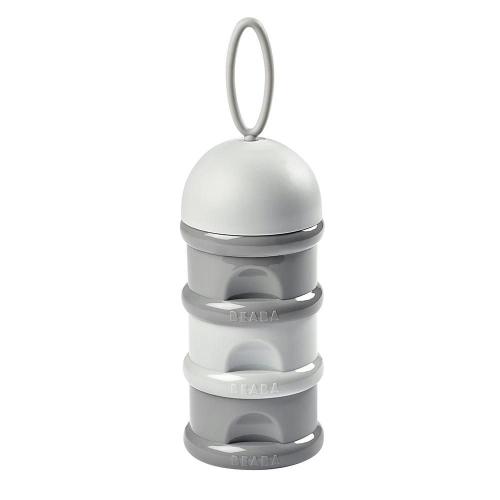 Beaba Stacked Formula Milk Container - Grey