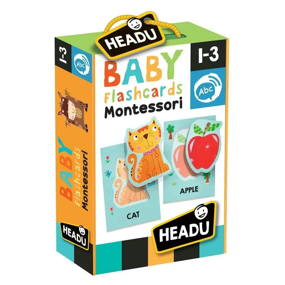 Headu Montessori Baby Flashcards