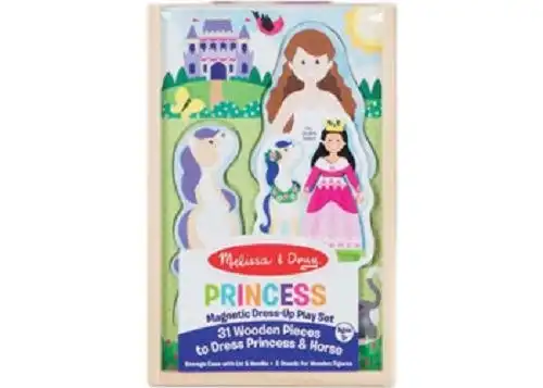 Melissa & Doug Princess Magnetic Dress-Up Play Set