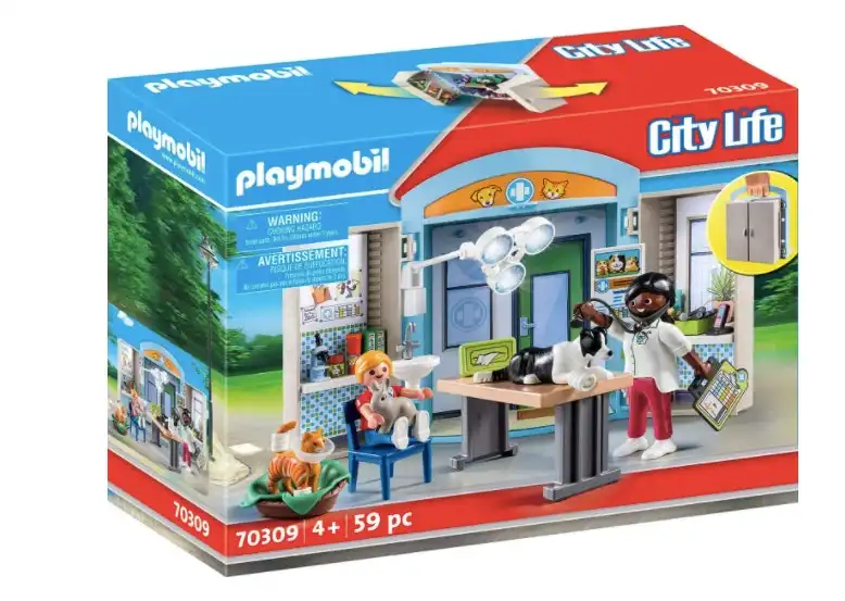 Playmobil - Vet Clinic Play Box