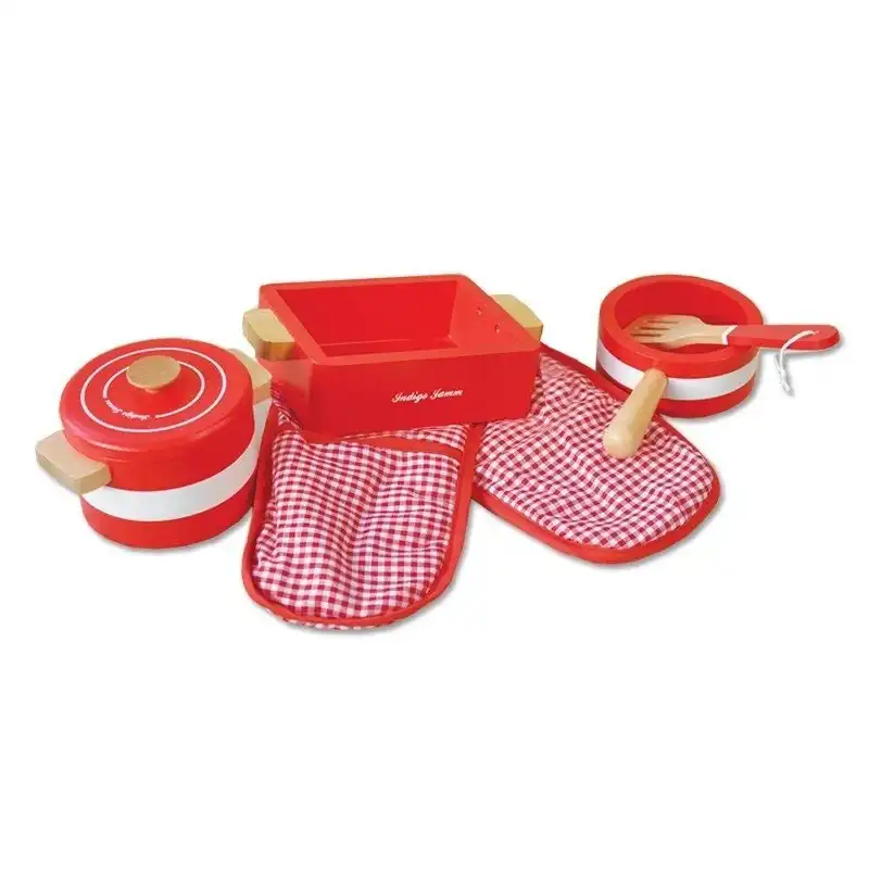 Indigo Jamm Pots N Pans Red