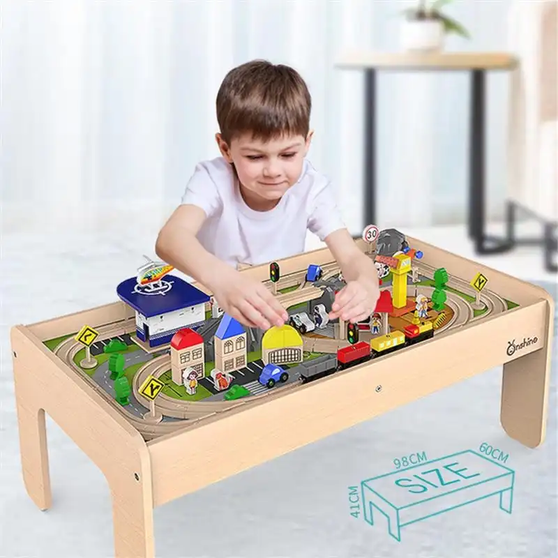 Onshine Luxury 101 Pcs Train Set with Table