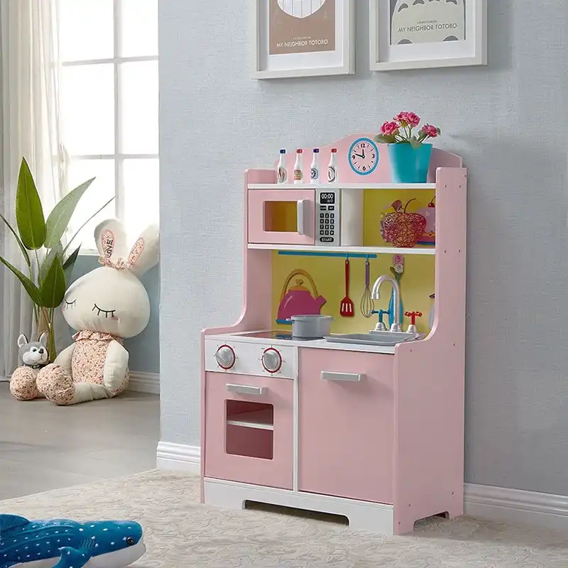 All 4 Kids Stella Pink Pretend Kitchen