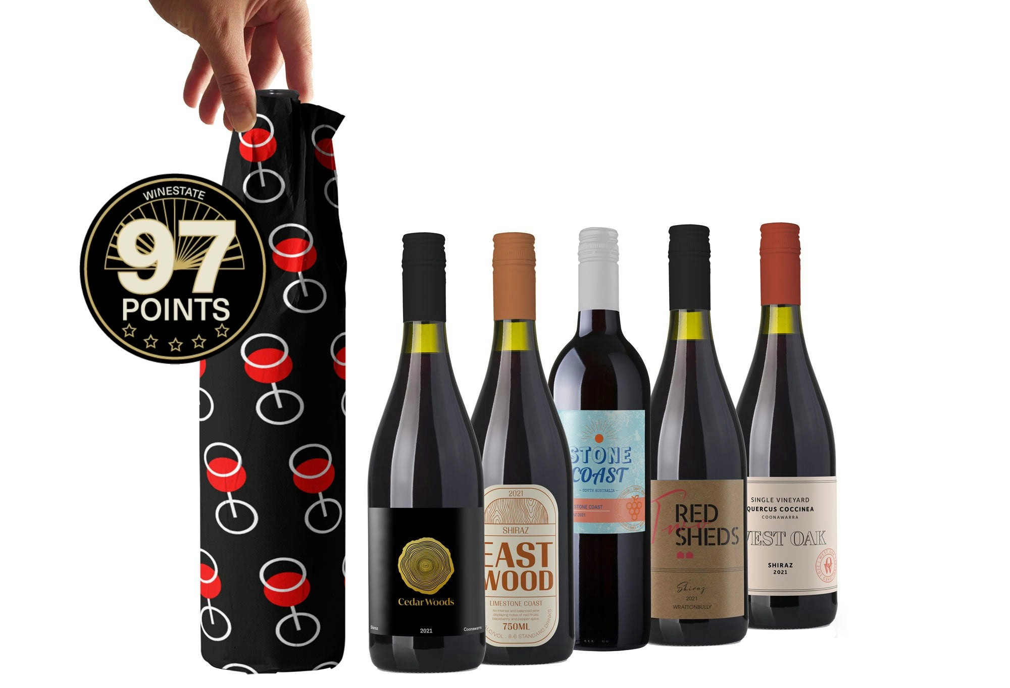 12 pack - Shiraz Dozen - 97pt Shiraz MAGNUM Upgrade