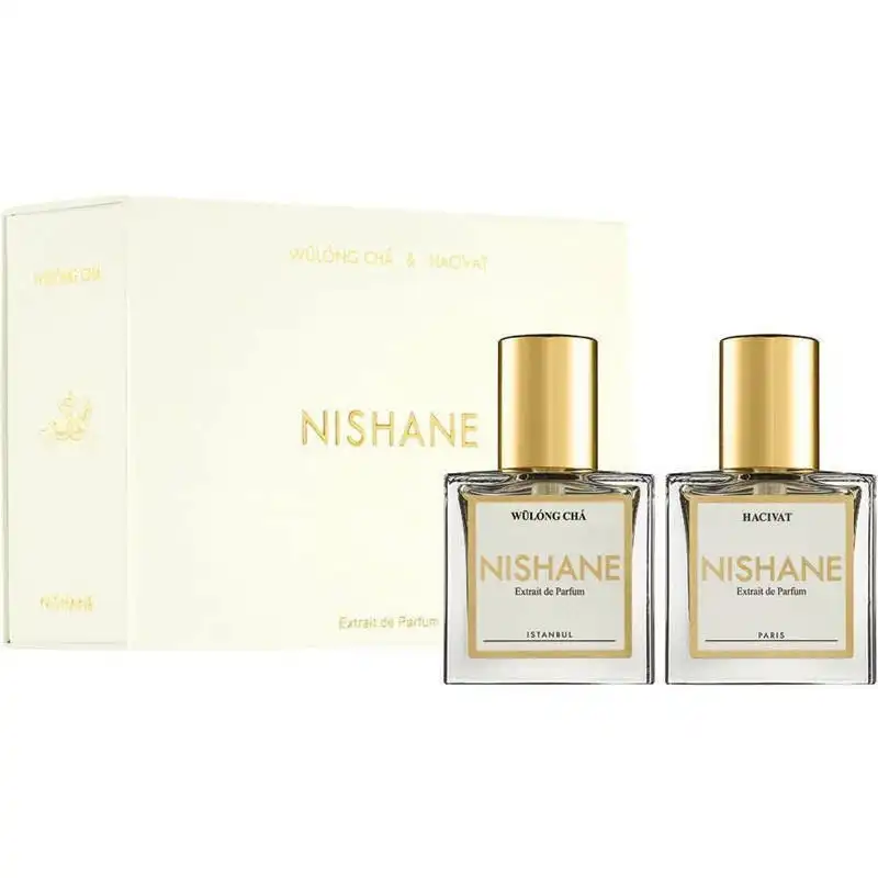 Nishane Twin Pack Hacivat and Wulong Cha Extrait De Parfum 2 x 15ml