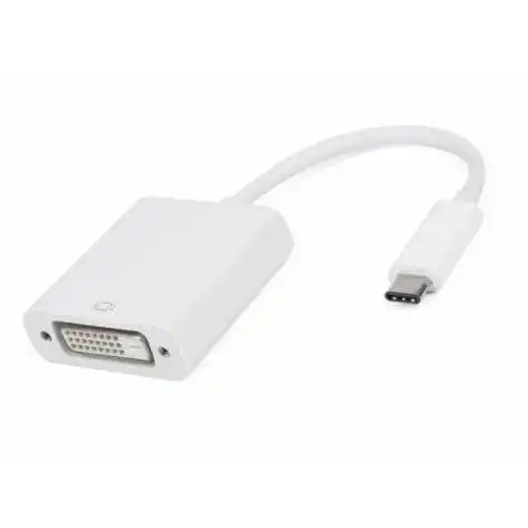 Type C USB 3.1 Male to DVI 1080P Portable Extended Power Adapter Cable