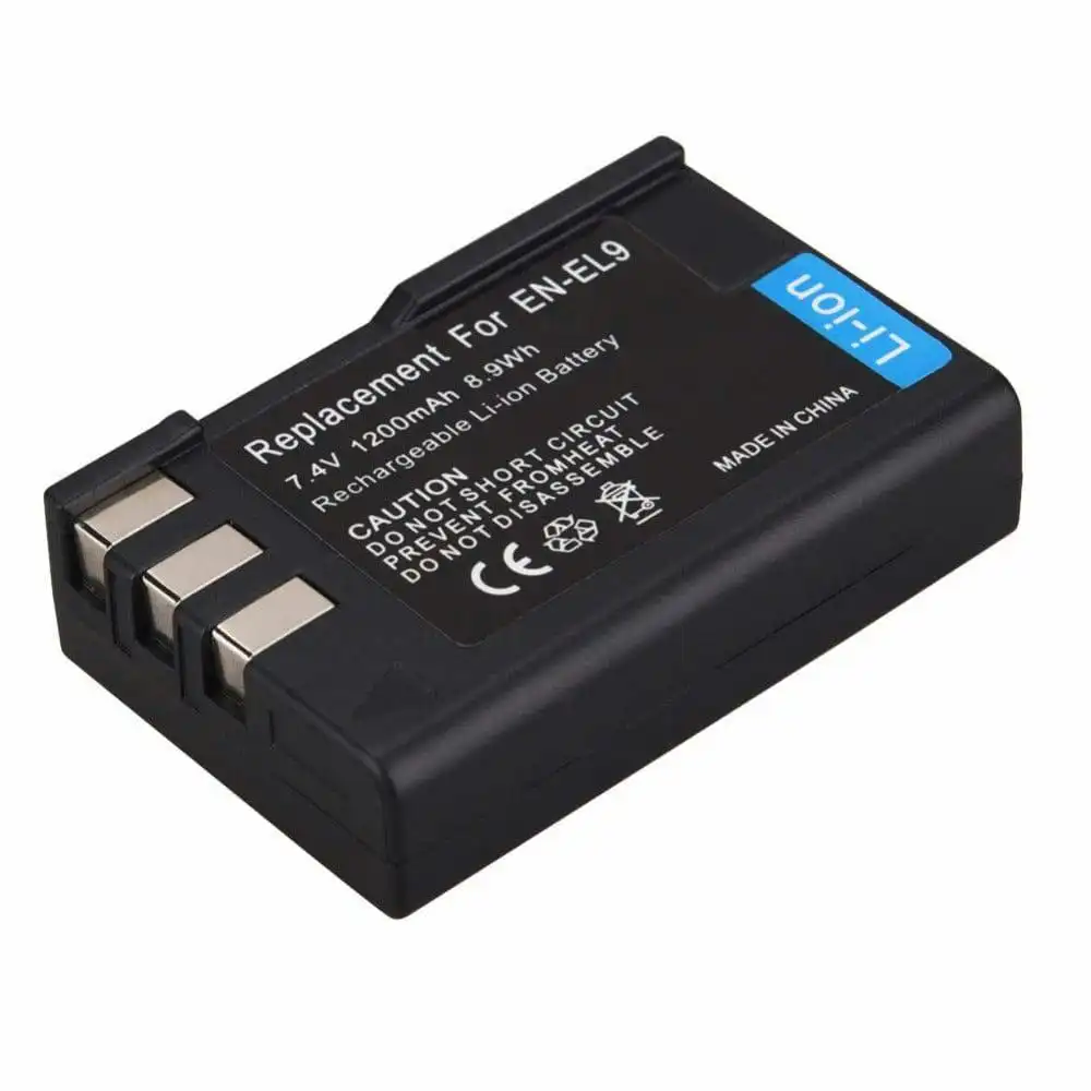 EN-EL9 ENEL9 ENEL9a EN EL9 Compatible Battery for Nikon D40 D40X D60 D3000 D5000