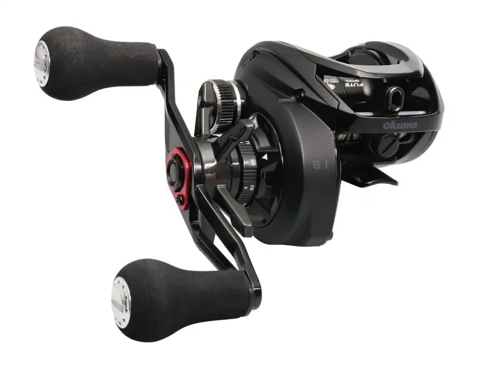 Okuma Hakai High Speed Low Profile Baitcaster Reel with 7 Bearings -Right Handed