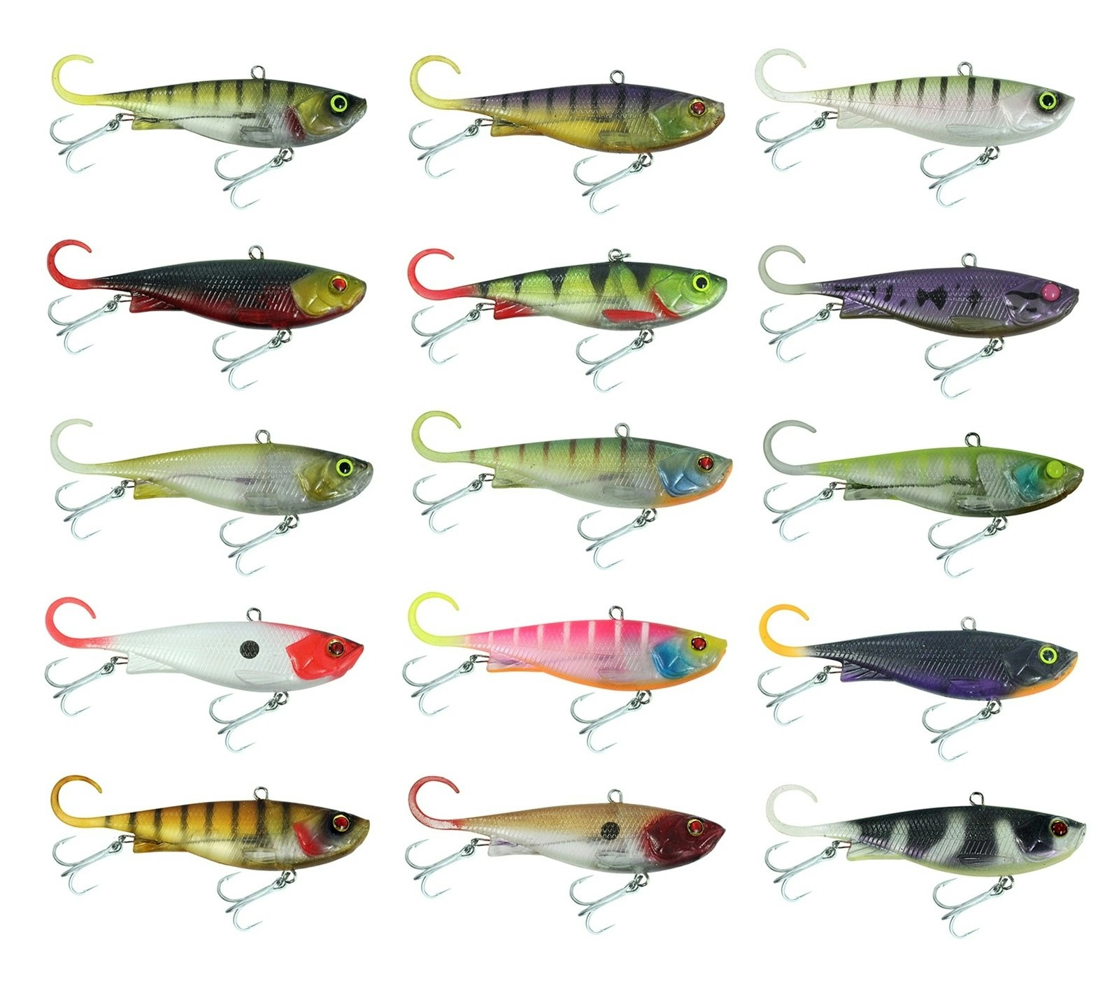 95mm Zerek Fish Trap Soft Vibe Sinking Crankbait Fishing Lure