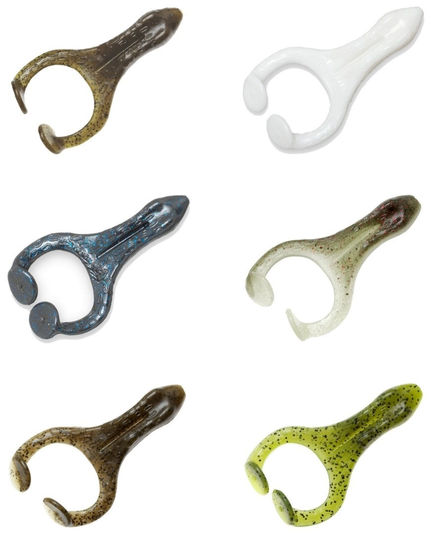 Zman 4 Inch Hard Leg FrogZ Soft Plastic Lures-3 Pack of Z Man Soft Plastic Lures