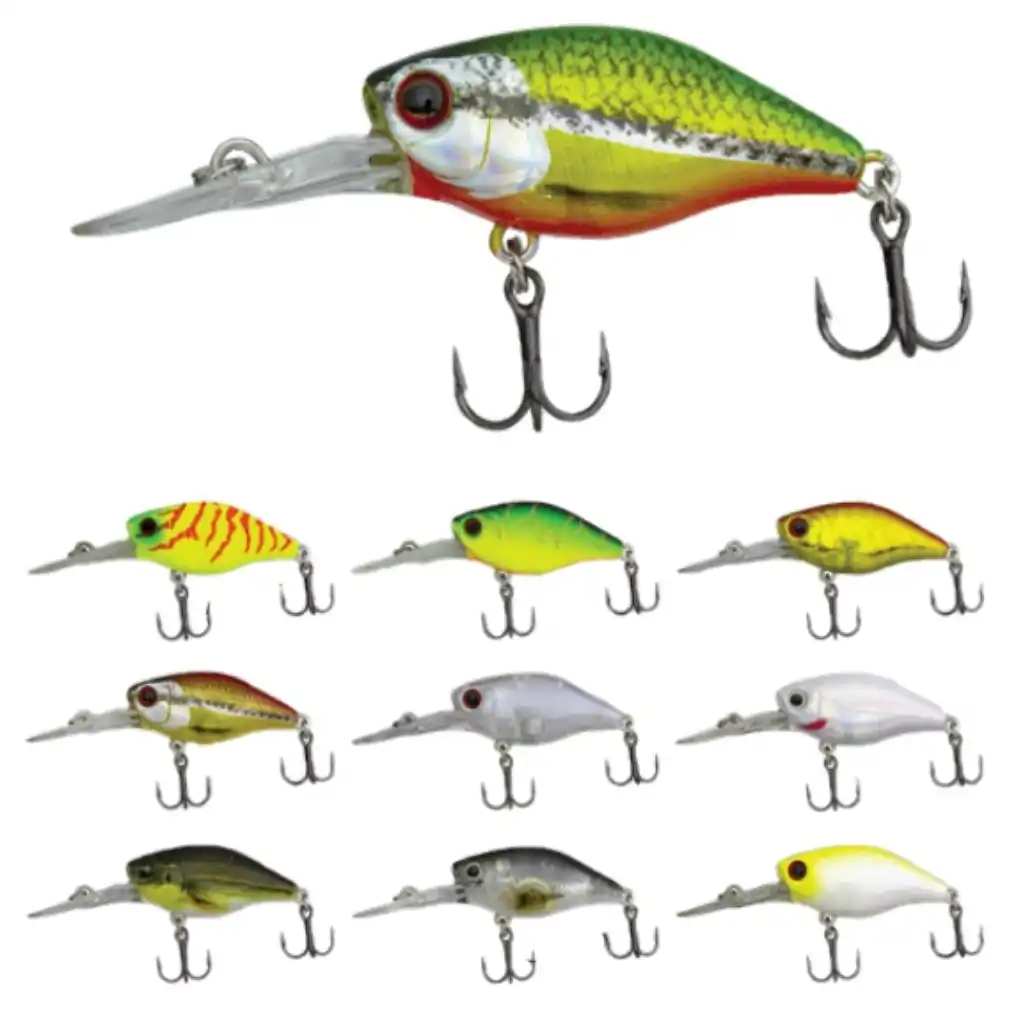 38mm FishArt Fat Boy Floating Crankbait Fishing Lure -4g Topwater Hard Body Lure