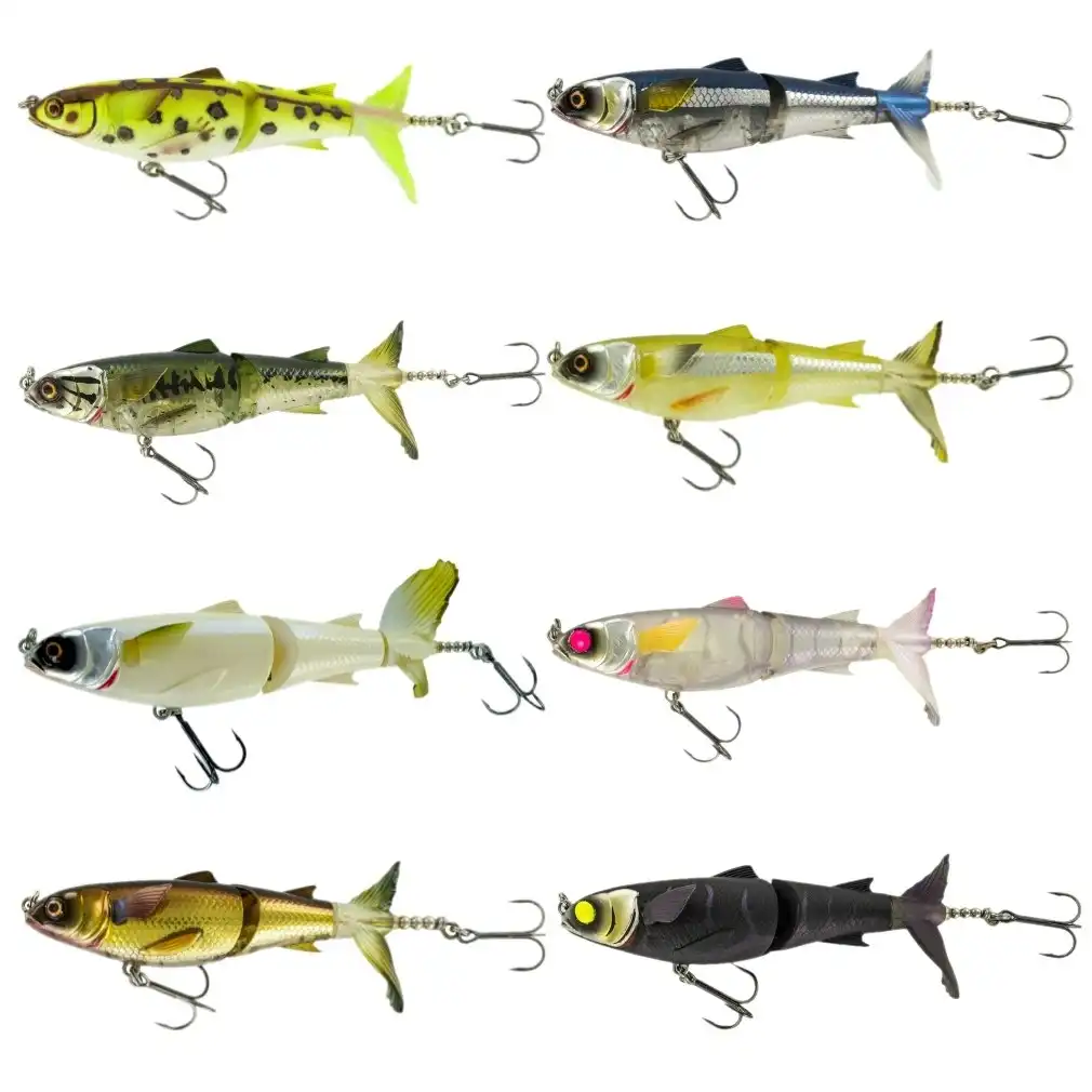 130mm Chasebait Drunken Mullet Jointed Swimbait Fishing Lure