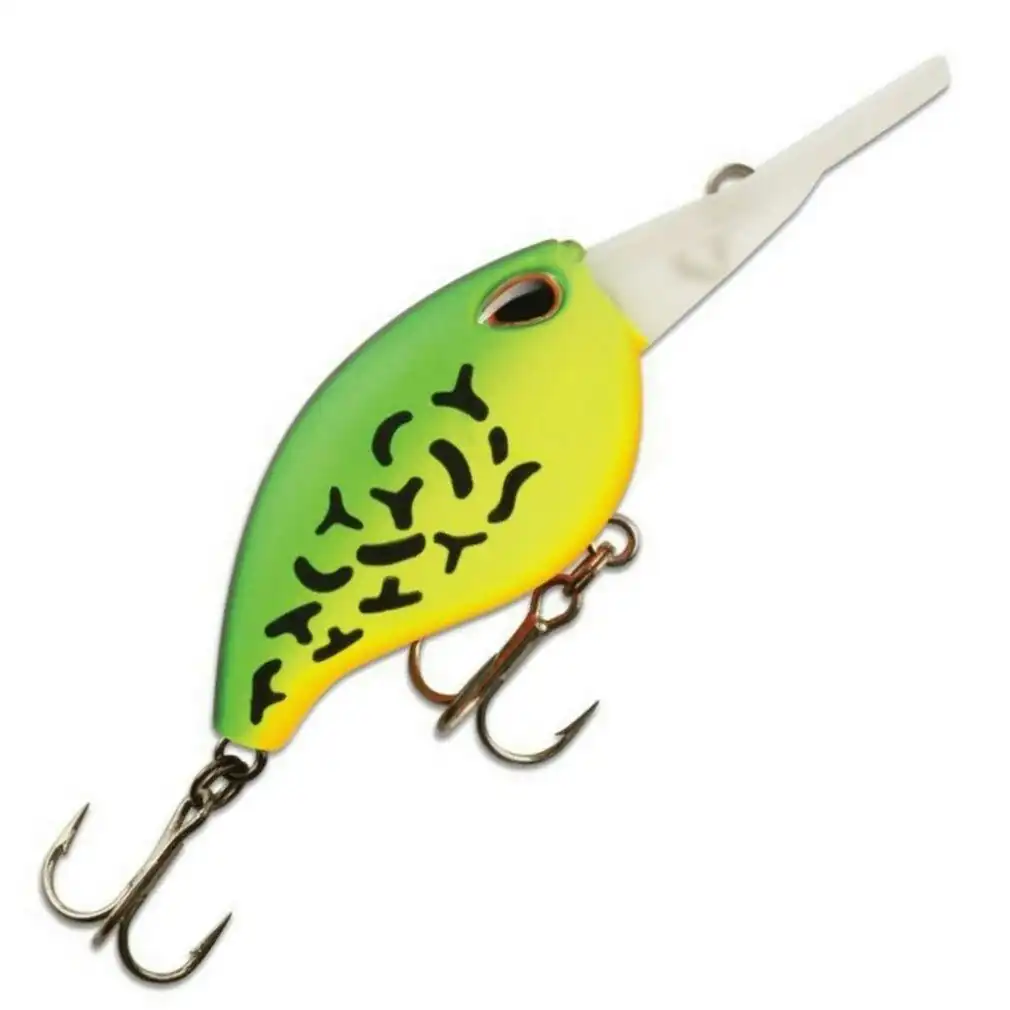 38mm Gomoku Crank Floating Hard Body Fishing Lure - Fire Tiger