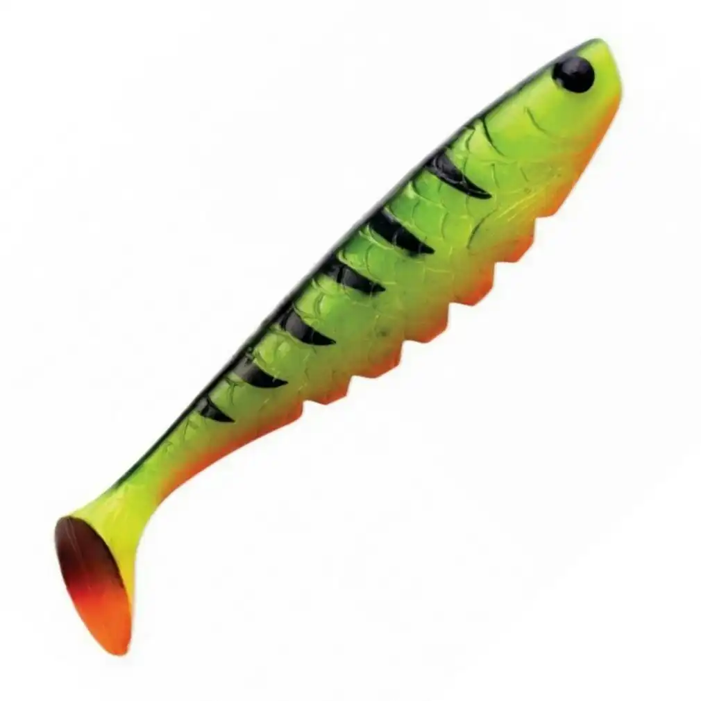 23cm Storm R.I.P. Shad Soft Plastic Fishing Lure - Fire Perch