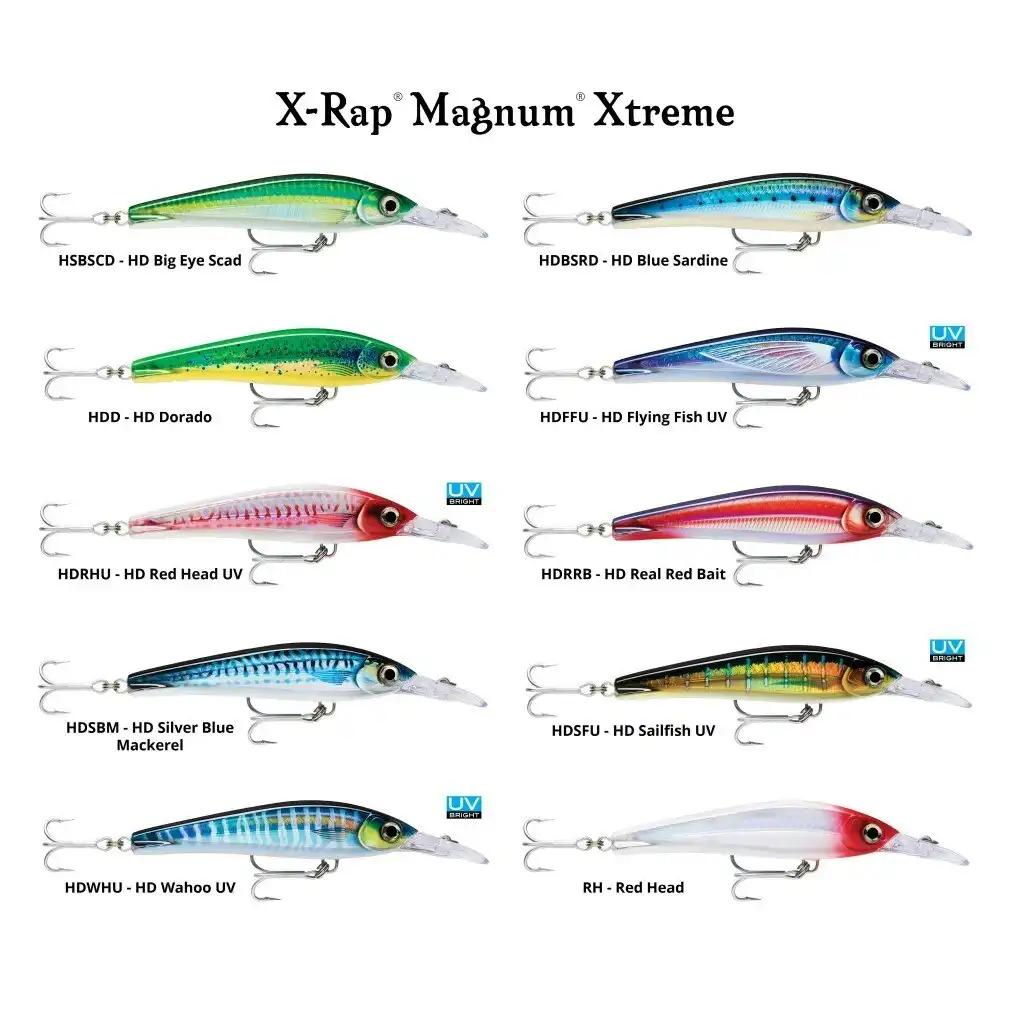 16cm Rapala X-Rap Magnum Xtreme Shallow Diving Trolling Fishing Lure