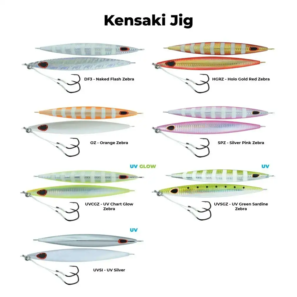 120gm Storm Gomoku Kensaki Asymmetrical Slow Pitched Jig