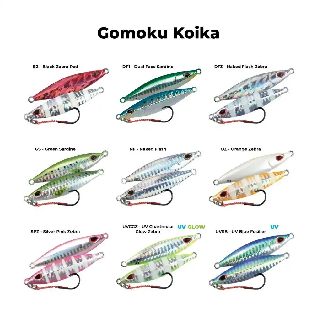 200gm Storm Gomoku Koika Jig - Slow Pitch Jig Fishing Lure