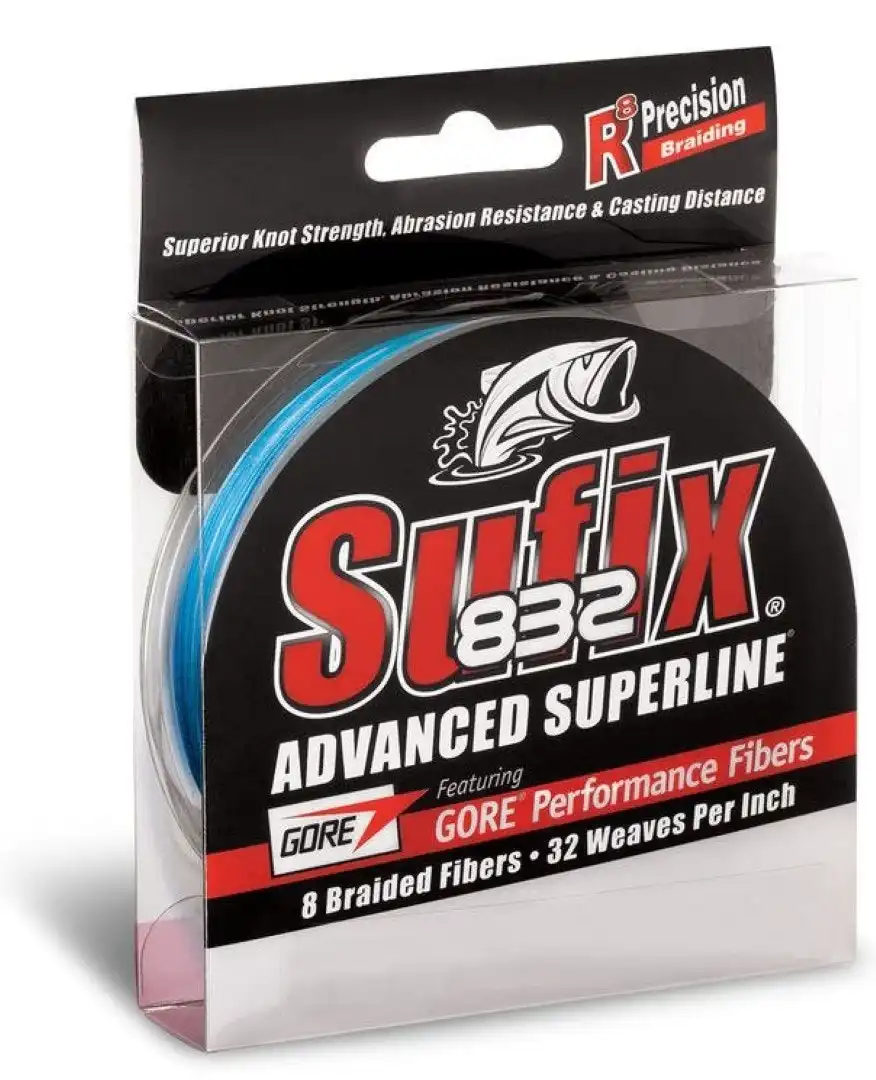 300yd Spool Sufix 832 Advanced Superline Braided Fishing Line-Coastal Camo Braid