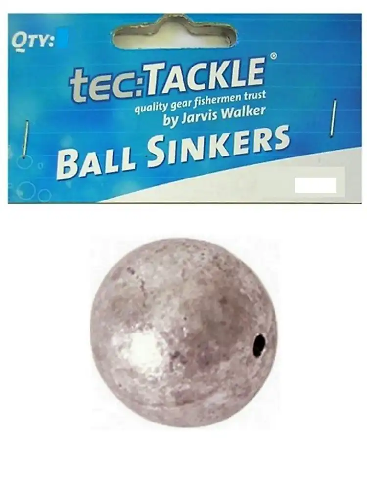 50 Pack of Jarvis Walker Size 2 Ball Sinkers - Value Pack