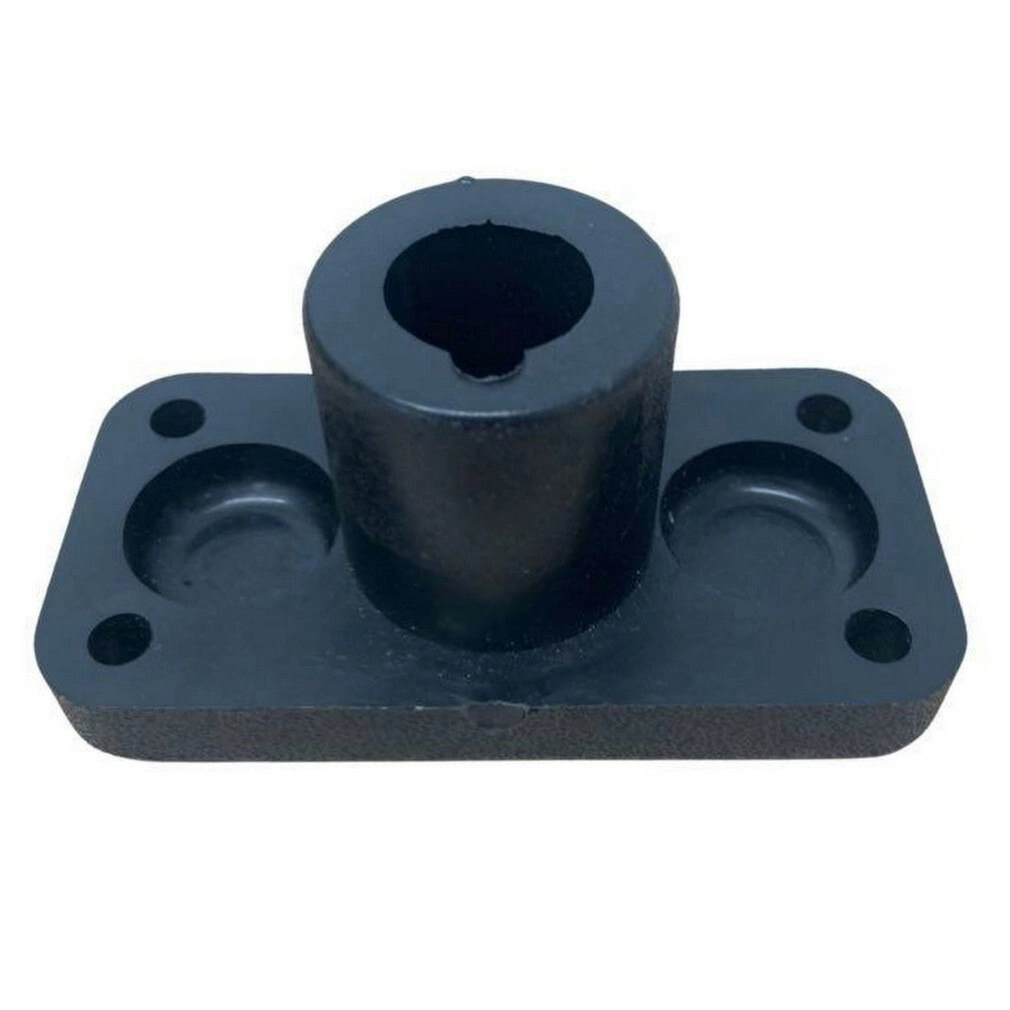 Platinum Flush Deck Mount Fitting for Fishing Rod Holder