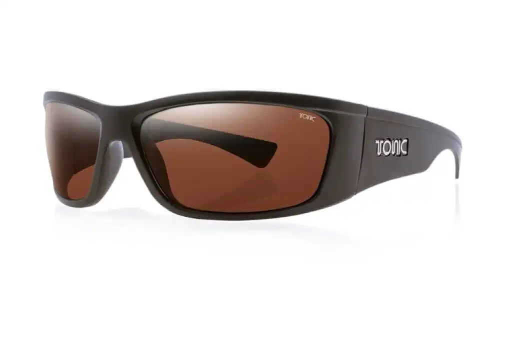 Tonic Shimmer Polarised Sunglasses with Glass Copper Photochromic Lens