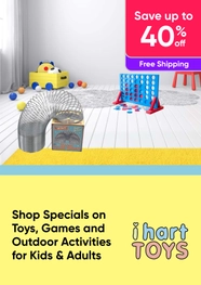 Shop Specials on Toys, Games and Outdoor Activities for Kids and Adults